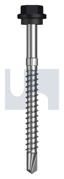 METAL SDS HEX HEAD + WASHER CL4 NS MET SEAL HX S:14-10X 75 thumbnail 3
