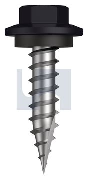 TYPE 17 HEX HEAD + WASHER CL4 NS T17 SEAL HX:12-11X 25 thumbnail 3