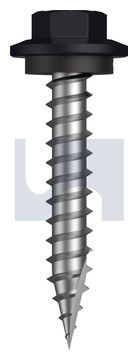 TYPE 17 HEX HEAD + WASHER CL4 NS T17 SEAL HX:12-11X 35 thumbnail 3