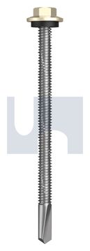 s500 SDS HEX HEAD + WASHER CL4 PA S500 SEAL HX:12-24X 85 thumbnail 3