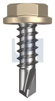 METAL SDS FLANGED HEX HEAD CL4 PA MET FLG HX:10-16X 16 thumbnail 3