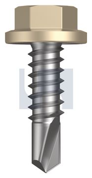 METAL SDS FLANGED HEX HEAD CL4 PA MET FLG HX:14-14X 22 thumbnail 3