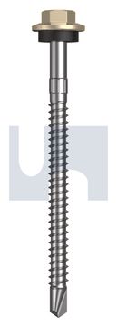 METAL SDS HEX HEAD + WASHER CL4 PA MET SEAL HX S:12-14X 75 thumbnail 3