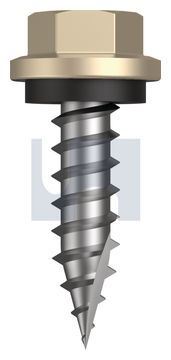 TYPE 17 HEX HEAD + WASHER CL4 PA T17 SEAL HX:14-10X 25 thumbnail 3