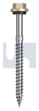 TYPE 17 HEX HEAD + WASHER CL4 PA T17 SEAL HX S:14-10X 75 thumbnail 3