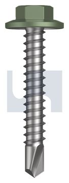 METAL SDS FLANGED HEX HEAD CL3 PE MET FLG HX:12-14X 35 thumbnail 3
