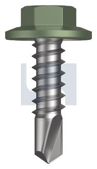 METAL SDS FLANGED HEX HEAD CL4 PE MET FLG HX:12-14X 20 thumbnail 3
