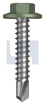 METAL SDS FLANGED HEX HEAD CL4 PE MET FLG HX:12-14X 30 thumbnail 3