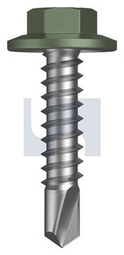 METAL SDS 5/16AF FLANGED HEX CL4 PE MET 5/16AF HX:14-14X 22 thumbnail 3