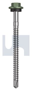 METAL SDS HEX HEAD + WASHER CL4 PE MET SEAL HX S:12-14X 75 thumbnail 3