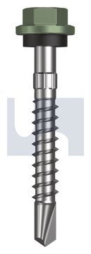 METAL SDS HEX HEAD + WASHER CL4 PE MET SEAL HX S:14-10X 50 thumbnail 3