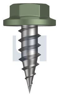 NEEDLE PT SDS FLANGED HEX CL4 PE NP FLG HX: 8-15X 12 thumbnail 3