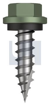 TYPE 17 HEX HEAD + WASHER CL4 PE T17 SEAL HX:14-10X 25 thumbnail 3