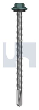 s500 SDS HEX HEAD + WASHER CL4 PL S500 SEAL HX:12-24X 85 thumbnail 3
