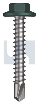 METAL SDS FLANGED HEX HEAD CL3 PL MET FLG HX:12-14X 35 thumbnail 3