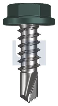 METAL SDS FLANGED HEX HEAD CL4 PL MET FLG HX:10-16X 16 thumbnail 3