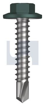 METAL SDS FLANGED HEX HEAD CL4 PL MET FLG HX:12-14X 30 thumbnail 3