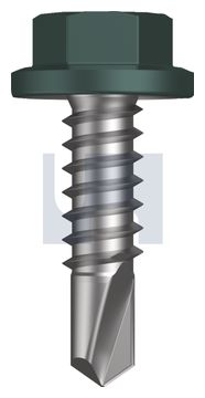 METAL SDS FLANGED HEX HEAD CL4 PL MET FLG HX:14-14X 22 thumbnail 3