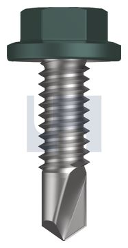METAL SDS FLANGED HEX HEAD CL4 PL MET FLG HX:14-20X 22 thumbnail 3