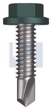 METAL SDS FLANGED HEX HEAD CL4 PL MET FLG HX:14-20X 25 thumbnail 3