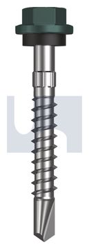 METAL SDS HEX HEAD + WASHER CL4 PL MET SEAL HX S:14-10X 50 thumbnail 3