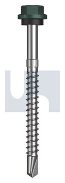 METAL SDS HEX HEAD + WASHER CL4 PL MET SEAL HX S:14-10X 75 thumbnail 3