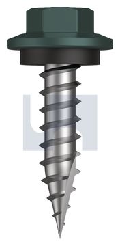 TYPE 17 HEX HEAD + WASHER CL4 PL T17 SEAL HX:12-11X 25 thumbnail 3
