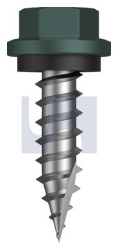 TYPE 17 HEX HEAD + WASHER CL4 PL T17 SEAL HX:14-10X 25 thumbnail 3
