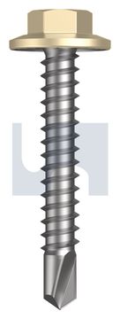 METAL SDS FLANGED HEX HEAD CL3 PR MET FLG HX:12-14X 35 thumbnail 3