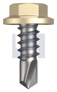 METAL SDS FLANGED HEX HEAD CL4 PR MET FLG HX: 8-18X 12 thumbnail 3