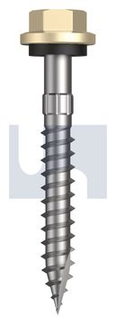 TYPE 17 HEX HEAD + WASHER CL4 PR T17 SEAL HX S:14-10X 50 thumbnail 3