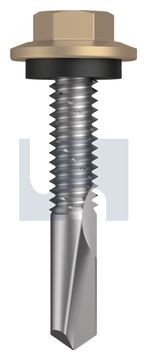 s500 SDS HEX HEAD + WASHER CL4 PT S500 SEAL HX:12-24X 32 thumbnail 3