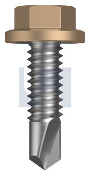 METAL SDS FLANGED HEX HEAD CL4 PT MET FLG HX:14-20X 22 thumbnail 3