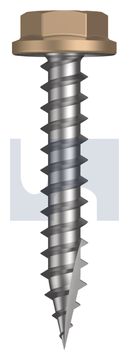 TYPE 17 FLANGED HEX HEAD CL4 PT T17 FLG HX:10-12X 30 thumbnail 3