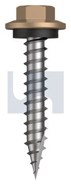 TYPE 17 HEX HEAD + WASHER CL4 PT T17 SEAL HX:12-11X 35 thumbnail 3