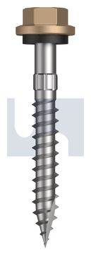 TYPE 17 HEX HEAD + WASHER CL4 PT T17 SEAL HX S:14-10X 50 thumbnail 3