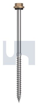 TYPE 17 HEX HEAD + WASHER CL4 PT T17 SEAL HX S:14-10X125 thumbnail 3