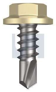 METAL SDS FLANGED HEX HEAD CL4 SA MET FLG HX: 8-18X 12 thumbnail 3