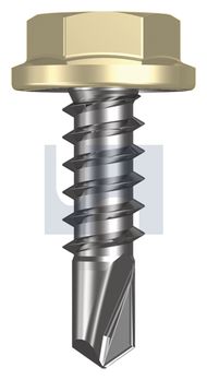 METAL SDS FLANGED HEX HEAD CL4 SA MET FLG HX:10-16X 16 thumbnail 3