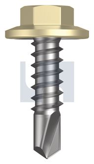 METAL SDS FLANGED HEX HEAD CL4 SA MET FLG HX:12-14X 20 thumbnail 3