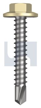 METAL SDS FLANGED HEX HEAD CL4 SA MET FLG HX:12-14X 35 thumbnail 3