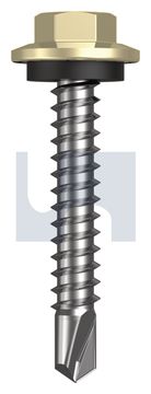 METAL SDS HEX HEAD + WASHER CL4 SA MET SEAL HX:12-14X 35 thumbnail 3