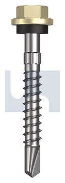METAL SDS HEX HEAD + WASHER CL4 SA MET SEAL HX S:14-10X 50 thumbnail 3