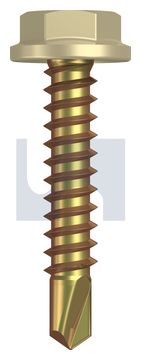 METAL SDS FLANGED HEX HEAD ZYP SA MET FLG HX:10-16X 25 thumbnail 3