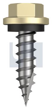 TYPE 17 HEX HEAD + WASHER CL4 SA T17 SEAL HX:14-10X 25 thumbnail 3