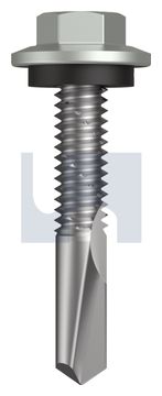 s500 SDS HEX HEAD + WASHER CL4 SG S500 SEAL HX:12-24X 32 thumbnail 3