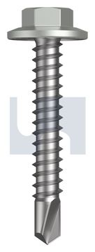 METAL SDS FLANGED HEX HEAD CL3 SG MET FLG HX:12-14X 35 thumbnail 3