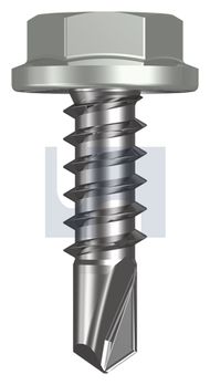 METAL SDS FLANGED HEX HEAD CL4 SG MET FLG HX:10-16X 16 thumbnail 3