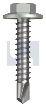 METAL SDS FLANGED HEX HEAD CL4 SG MET FLG HX:12-14X 30 thumbnail 3