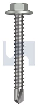 METAL SDS FLANGED HEX HEAD CL4 SG MET FLG HX:12-14X 45 thumbnail 3